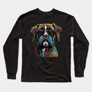 Boxer hippie Long Sleeve T-Shirt